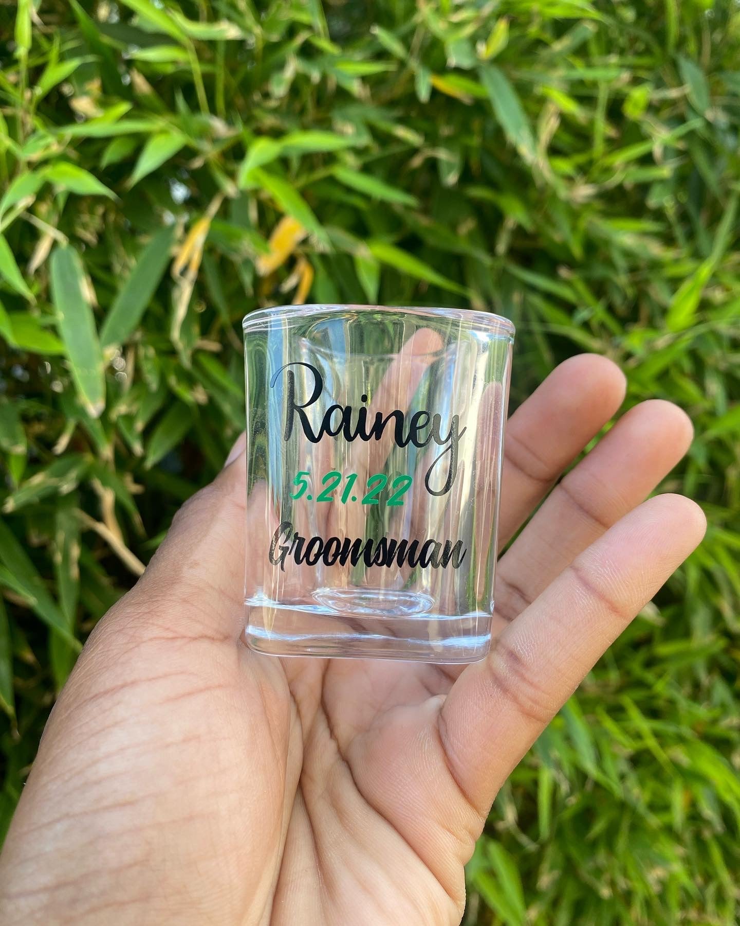 Groomsman Wedding Shot Glass