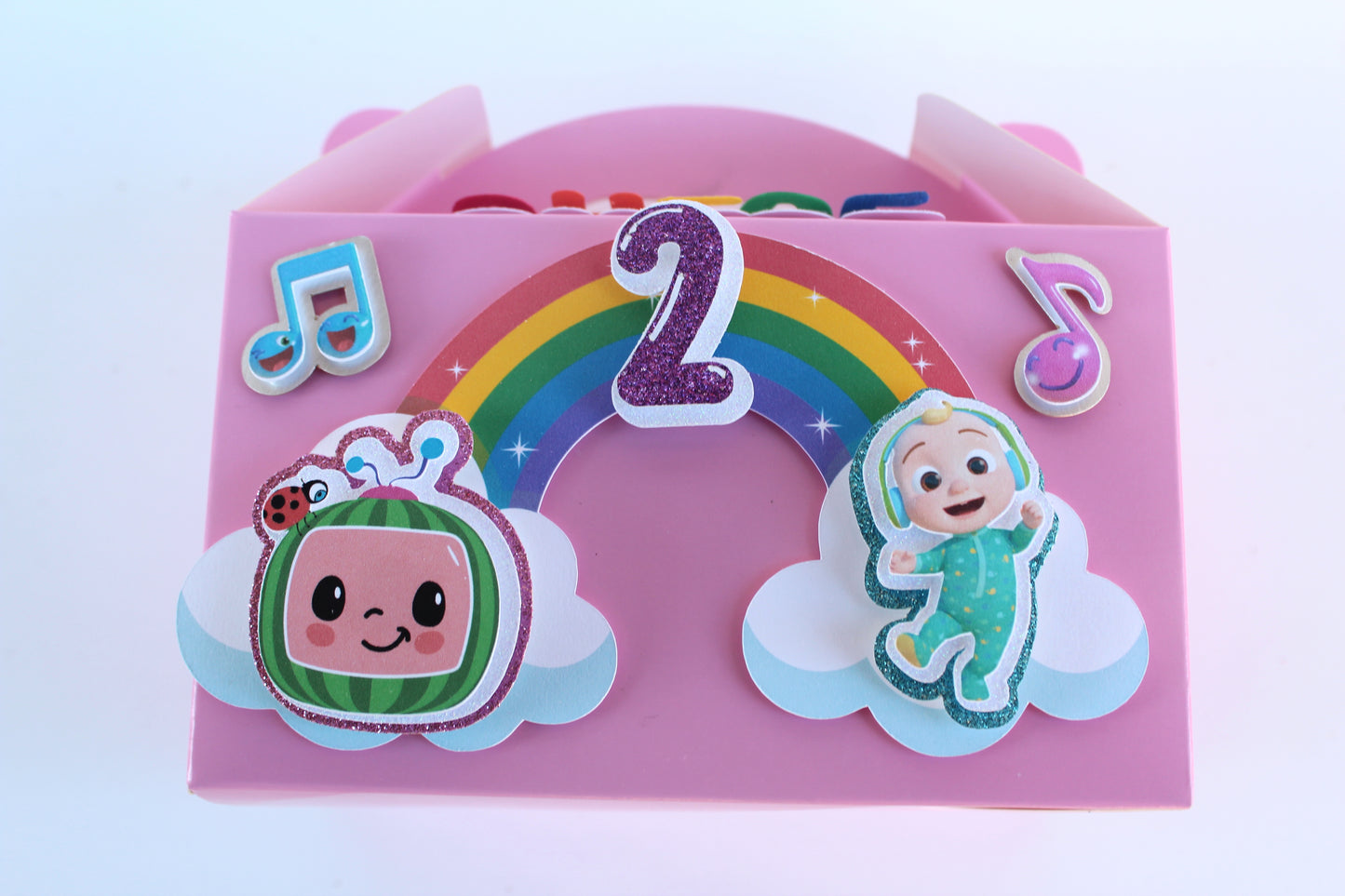 CoCo Melon gable treat box favors