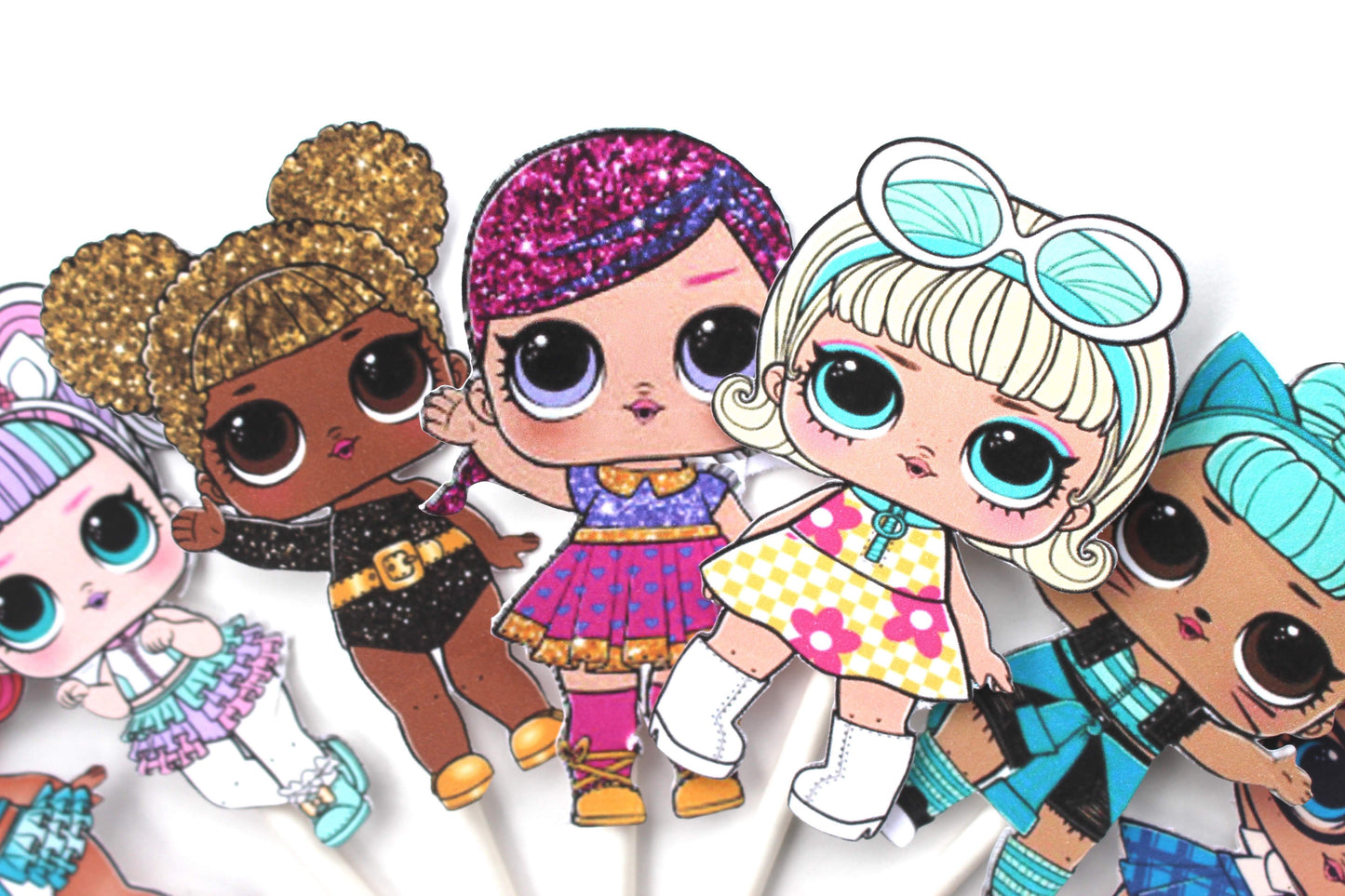 L.O.L Surprise cupcake toppers