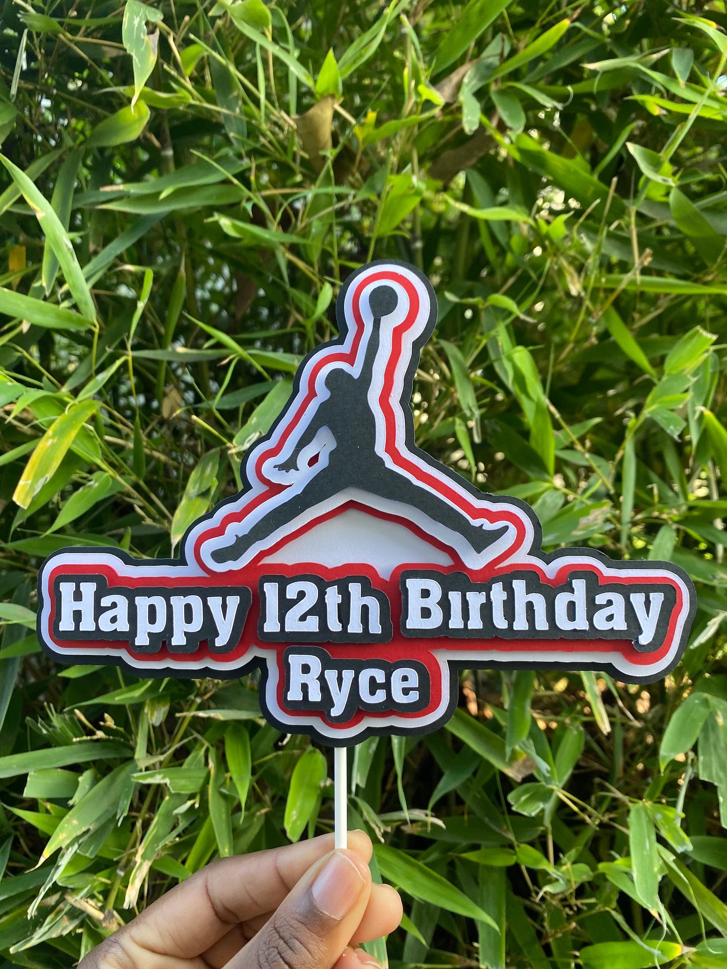 Jordan Cake Topper