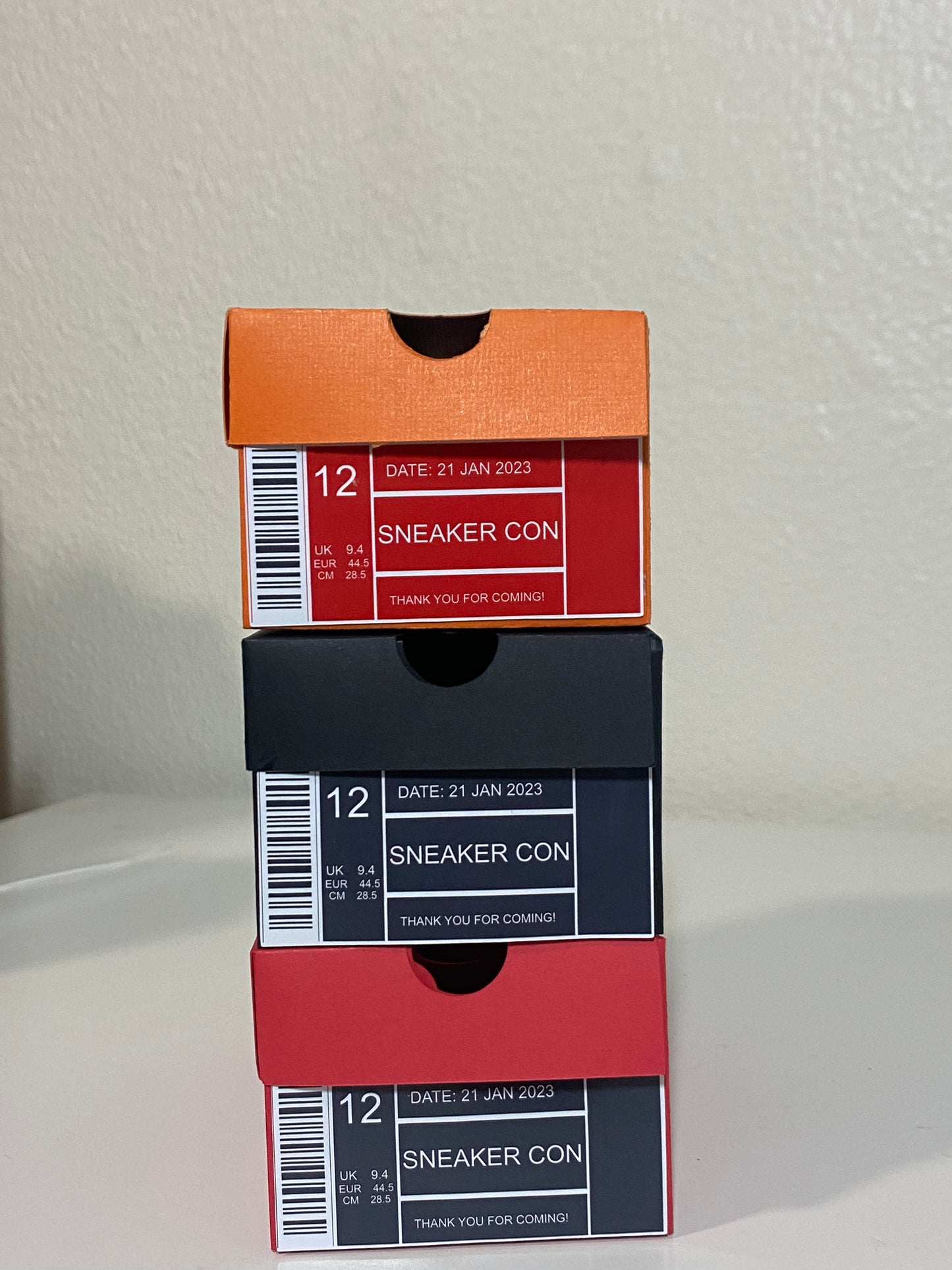 Custom Shoe Box