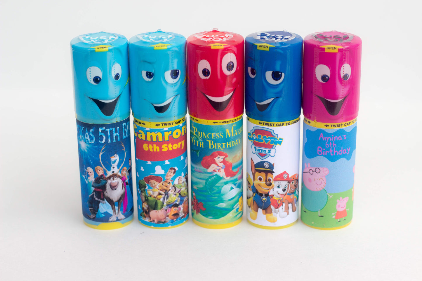 Custom Theme Push Pops