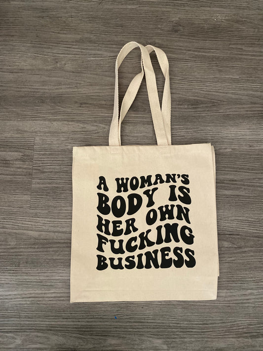 Women’s Rights Canvas Tote Bag