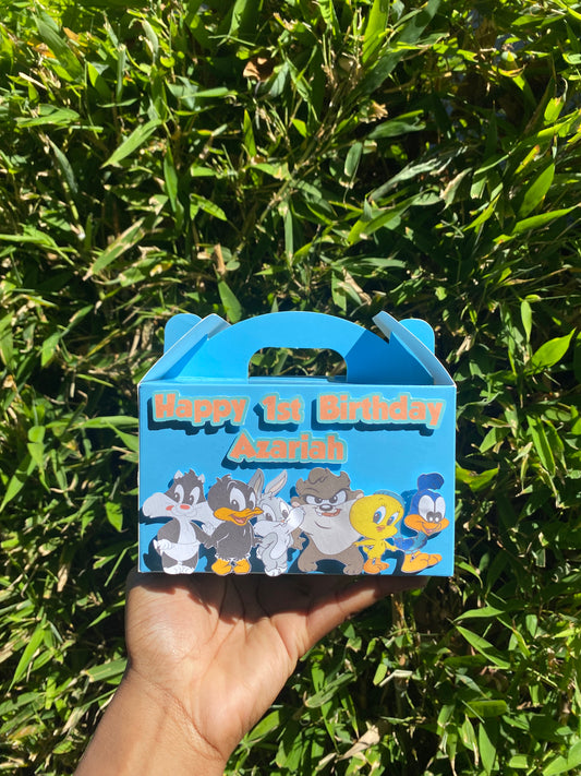Baby Looney Tunes gable treat boxes