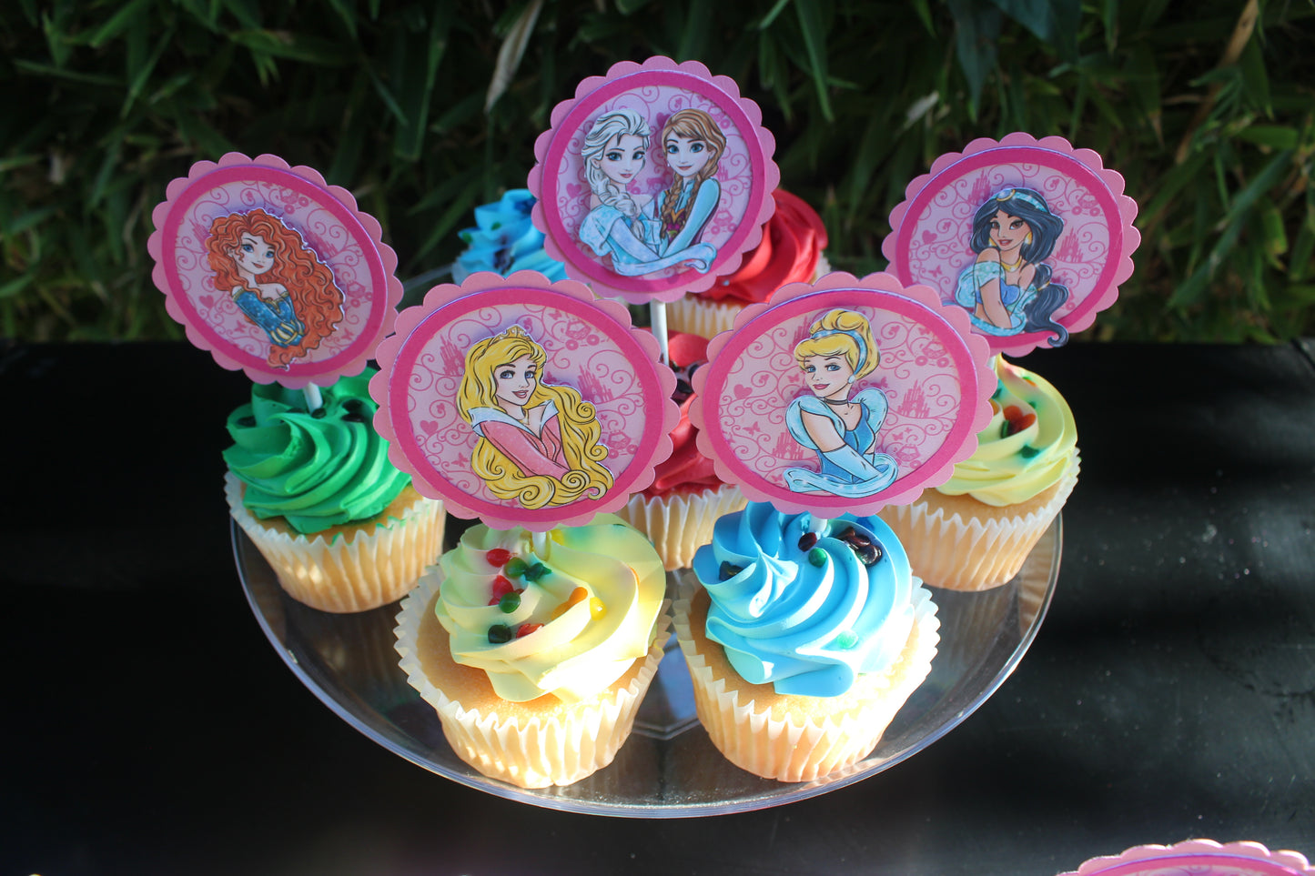 Disney Princess Cupcake Toppers