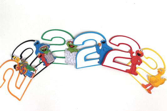 Sesame Street cupcake toppers