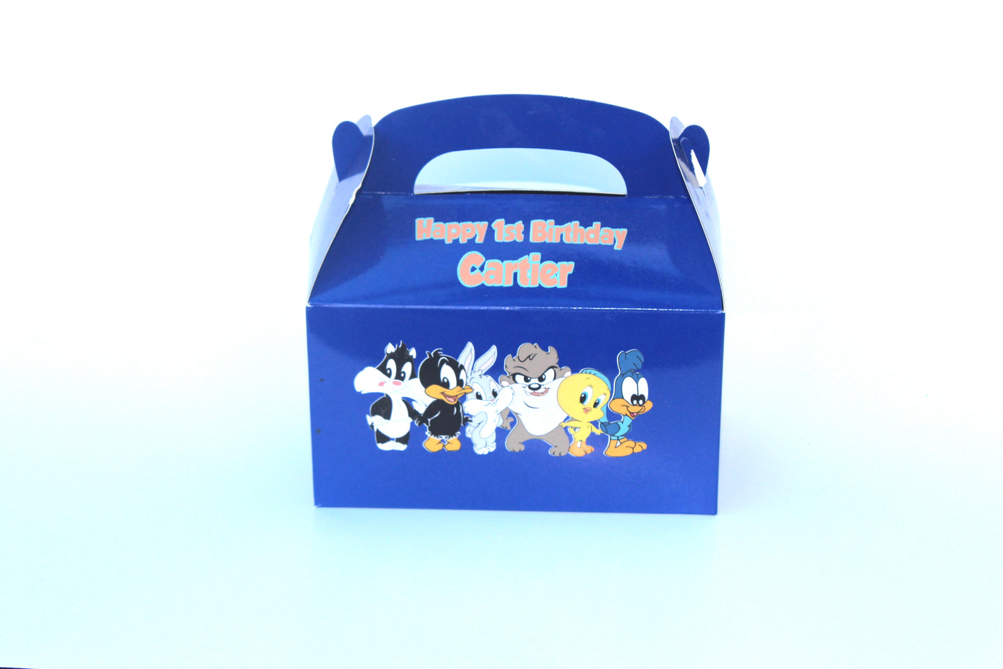 Baby Looney Tunes gable treat boxes