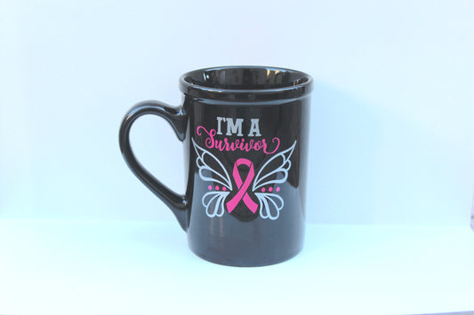 I’m A Survivor Breast Cancer Mug